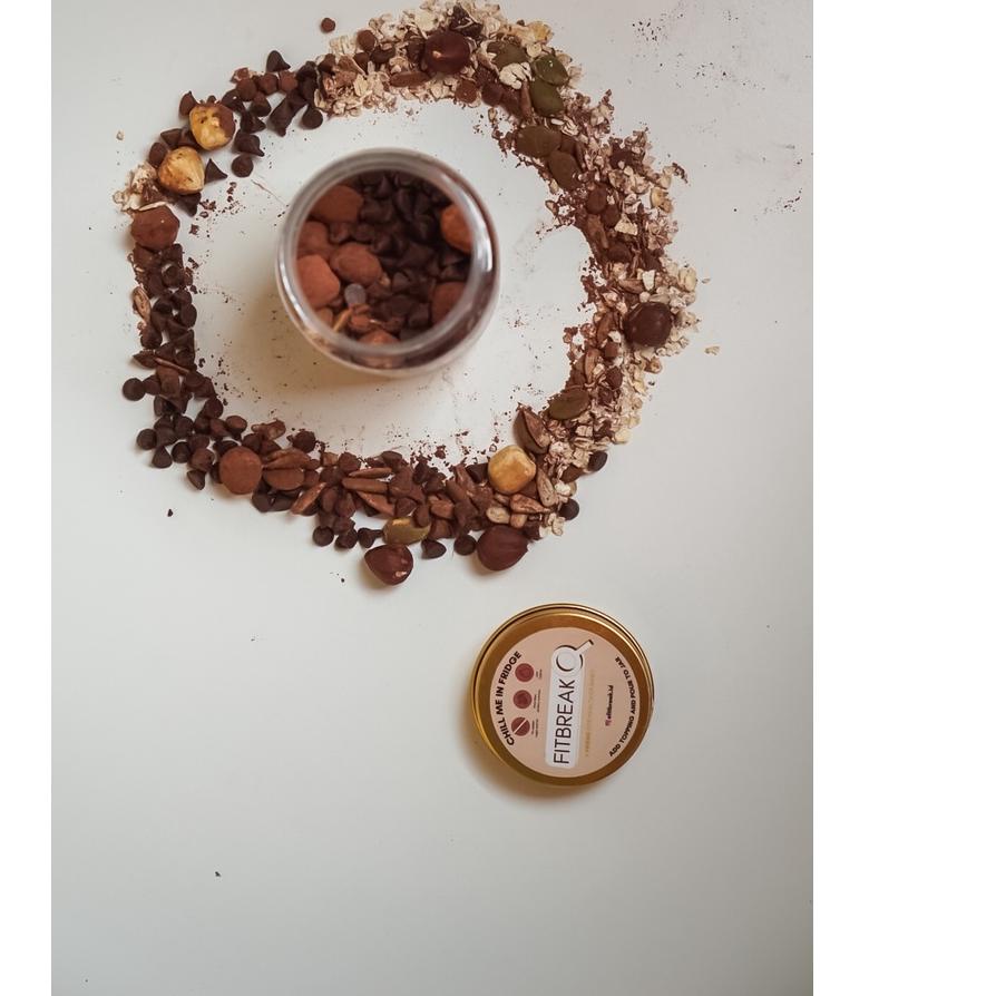 

LANGSUNG BELI ღ PAKET 4 GRATIS 1 HAZELNUT SEREAL OATS / DIY OVERNIGHT OATS/SNACK/ DARK CHOCOLATE /SARAPAN/CEMILAN DIET+