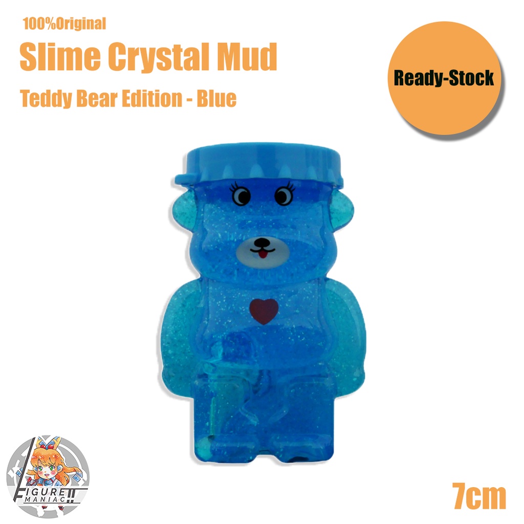 Mainan Anak - Slime TEDDY BEAR Edition Import Premium Slime Lucu Cute Slime Aman Crystal Mud Galaxy Mud