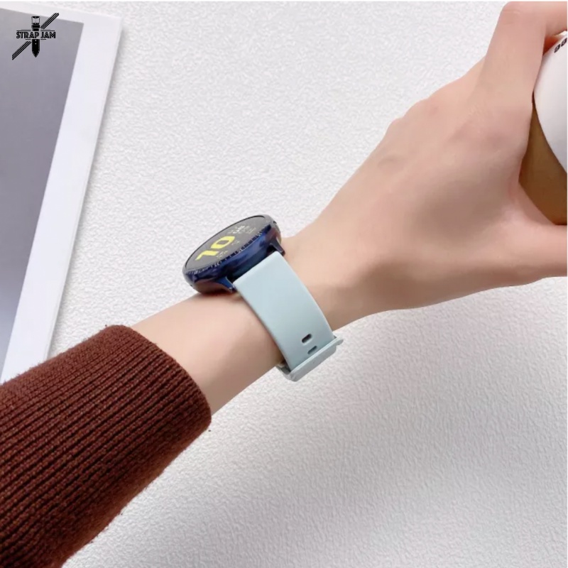 PWK Tali Jam Tangan Xiaomi Mi Watch (Bulat) - Strap 22mm Silikon Lentur Nyaman