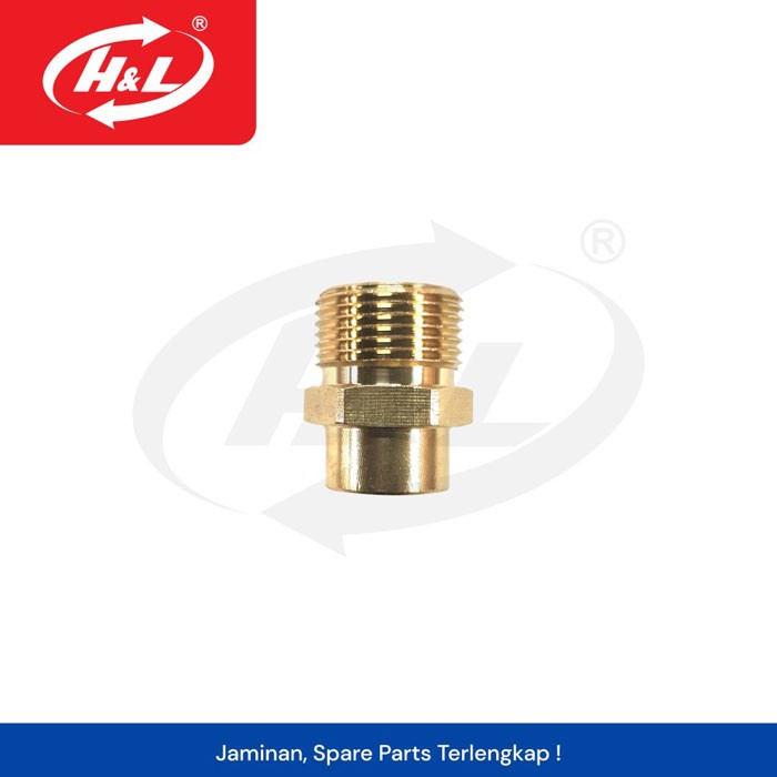 HL Connector Adaptor Nepple M14 Female To M22 Male Female