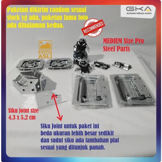 Hardcase, Box, Handle, Kunci kupu, Corner hardcase, Siku besi, Peti paling dicari