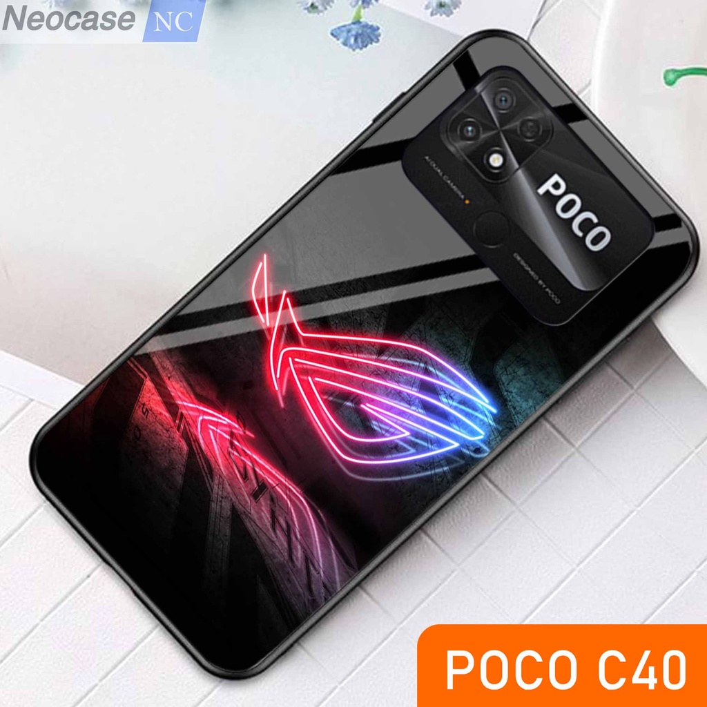 [N31] Softcase Glass Kilau Poco C40 - Casing HP Poco C40 - Case HP Poco C40