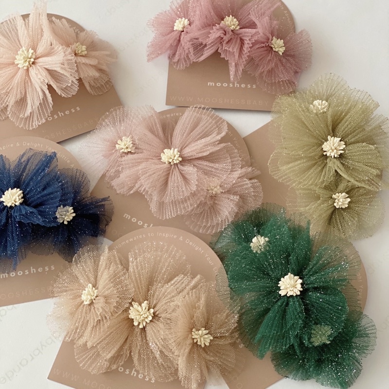 Headband Bandana Bando Hair Clip Baby Girl Anak Perempuan by Kekeyo