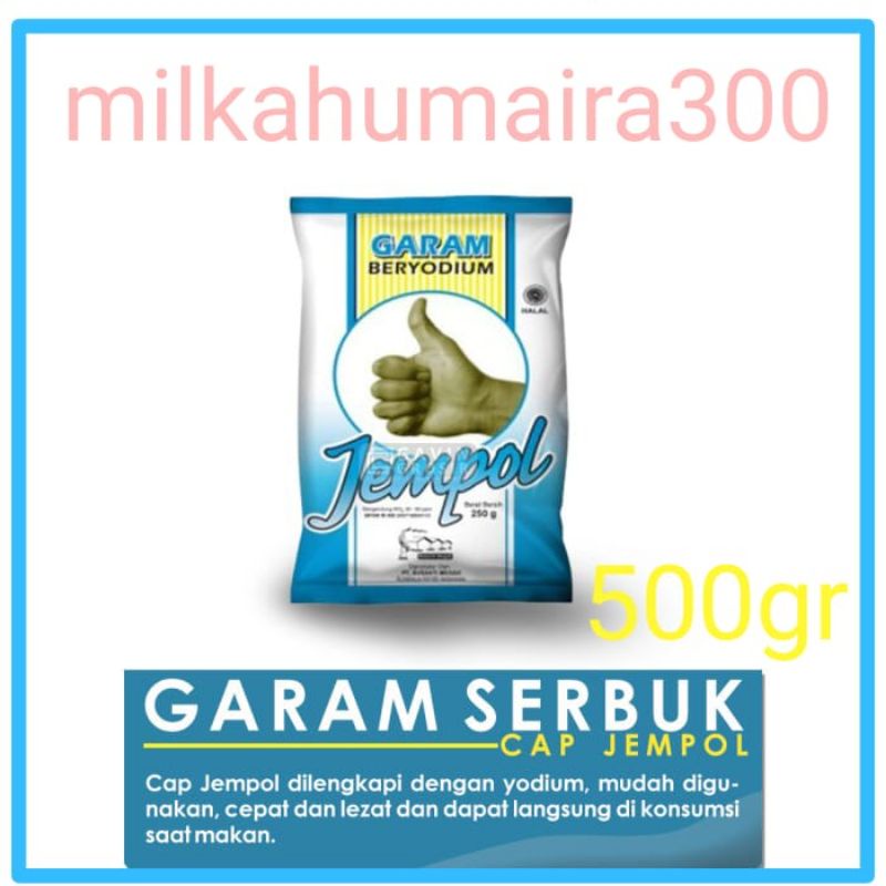 

GARAM CAP JEMPOL GARAM BERYODIUM 500 GRAM