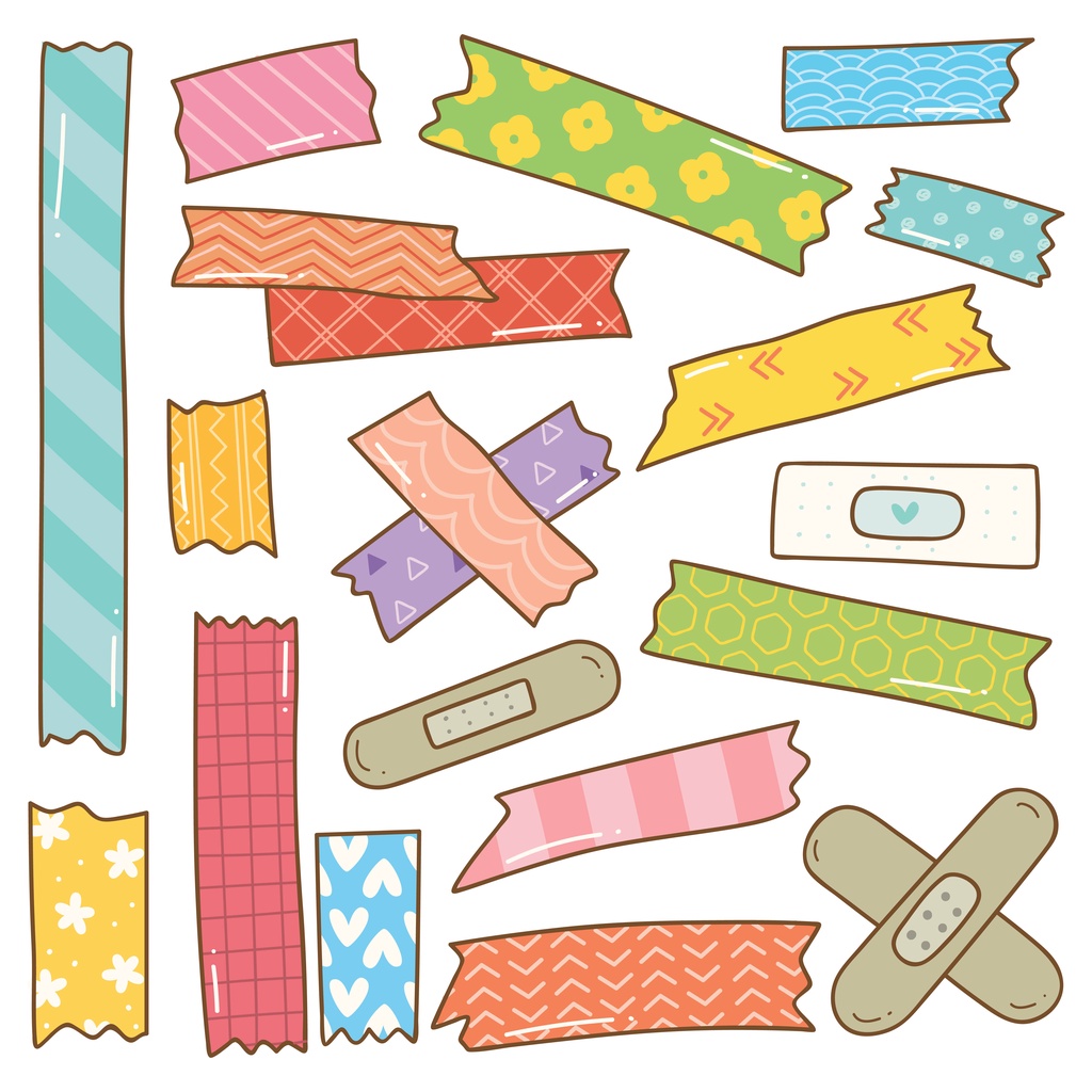 

Sticker Sheet murah Aesthetic washi tape - 131 Tumblr Journaling (BISA COD)