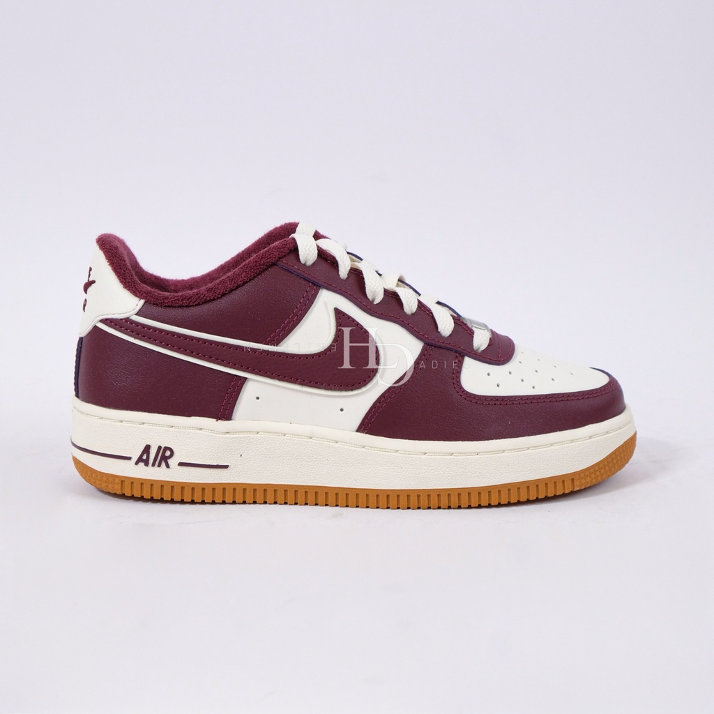 Nike Air Force 1 Low Team Red Gum (GS) DQ5972-100 100% Original