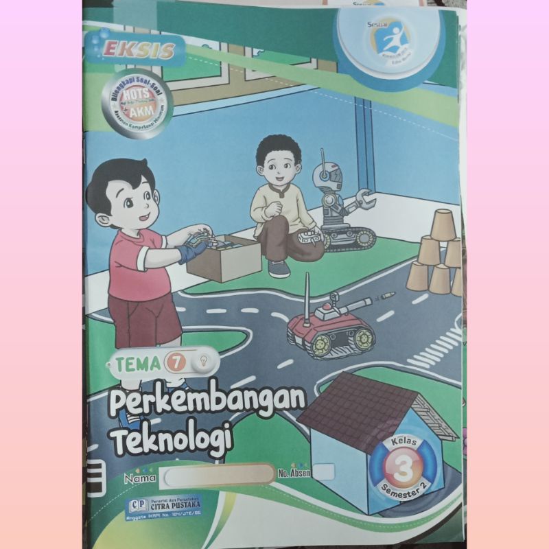 

LKS Tematik kelas 3, Tema 7: perkembangan teknologi untuk SD/MI semester 2 terbaru