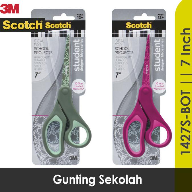 

Scotch 3M Gunting Anak Multifungsi Aman dan Egronomis 7 1427S-BOT