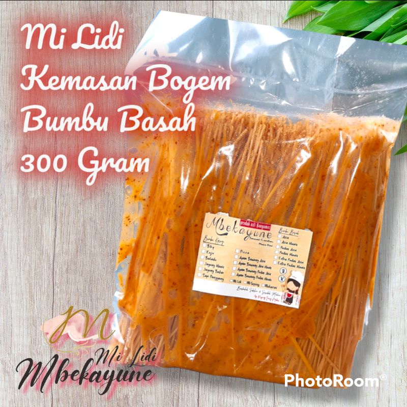 

Mi Lidi Kemasan Bogem Bumbu Basah / Bumbu Kering