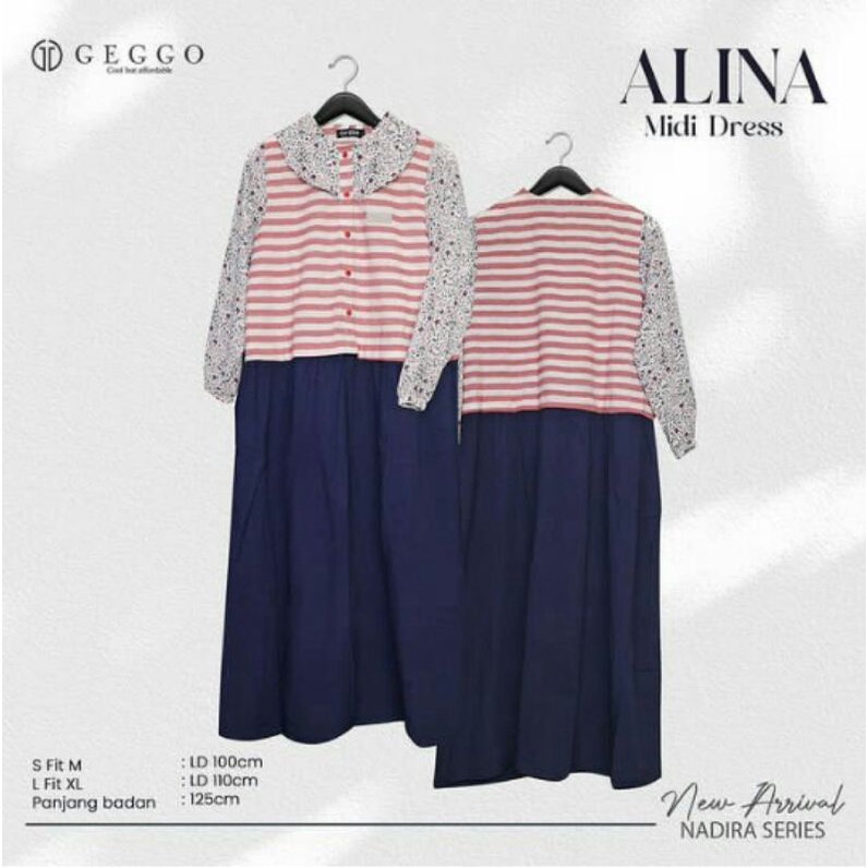 alina midi dress by geggo.woman