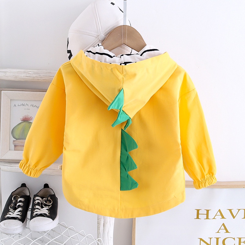 JD3 NEW Jaket bayi dan anak motif cakar dino