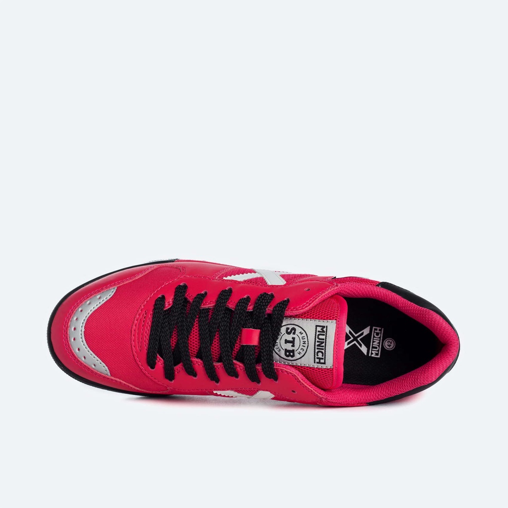 SEPATU FUTSAL X MUNICH CONTINENTAL V2 40 - MAGENTA BLACK (100% ORIGINAL)