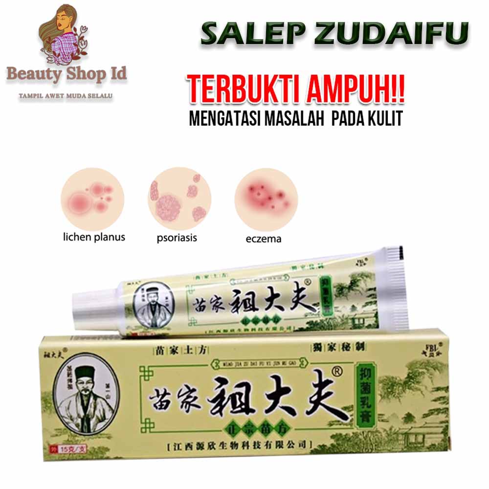 Beauty Jaya - Salep Chy Gao Zudaifu Original Obat Eksim Untuk Kulit Jamur Kudis Kutu Air