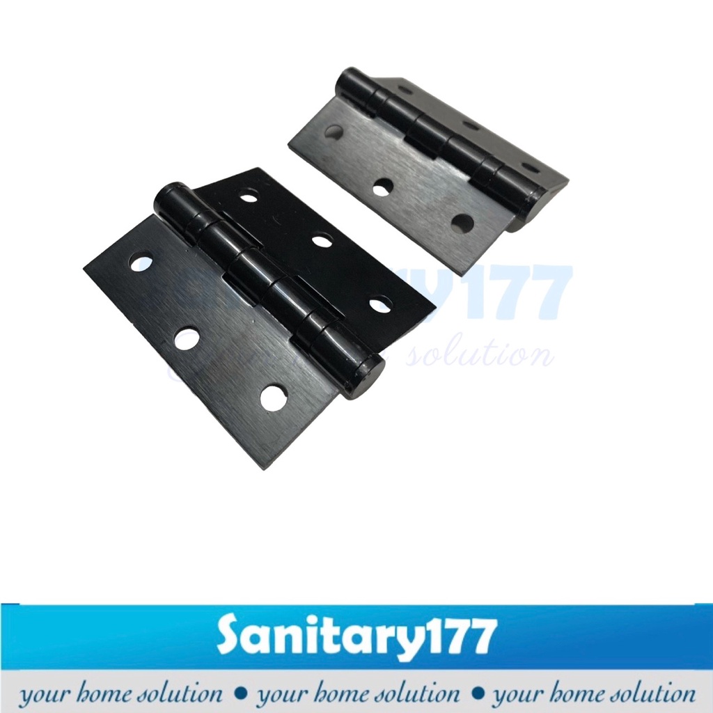 Engsel Pintu stainless 304 Hitam 3 Inci 4 Inci 5 Inci HD-Door Hinges 3in 4in black stenles hinge jendela sus304