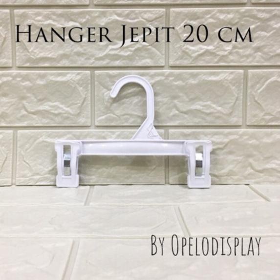 ( 10 PCS ) HANGER JEPIT ANAK 20 CM / KERUDUNG / CELANA