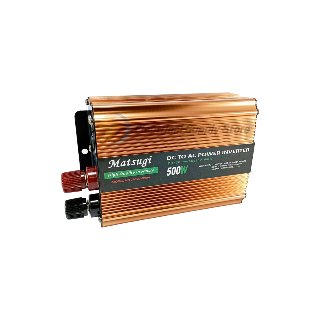 POWER INVERTER MATSUGI MSG-500A 500W 12V DC TO 220V AC