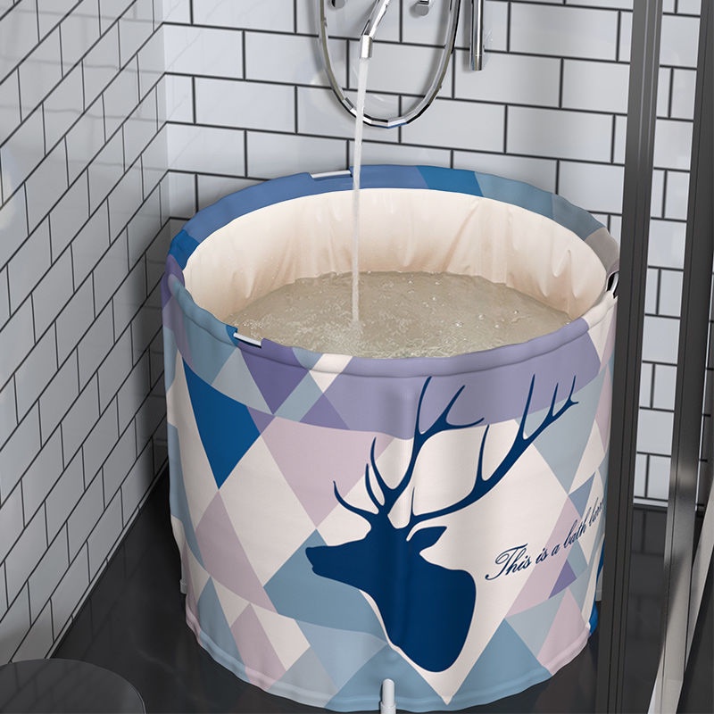 Kolam Buthtub Bak Mandi Lipat Bak Rendam Portable Folding Buthtub Mandi Spa