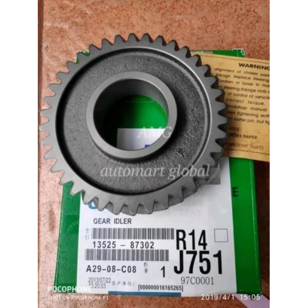 idler gear gigi timing taft badak f50 taft gt f70 13525-87302 38t