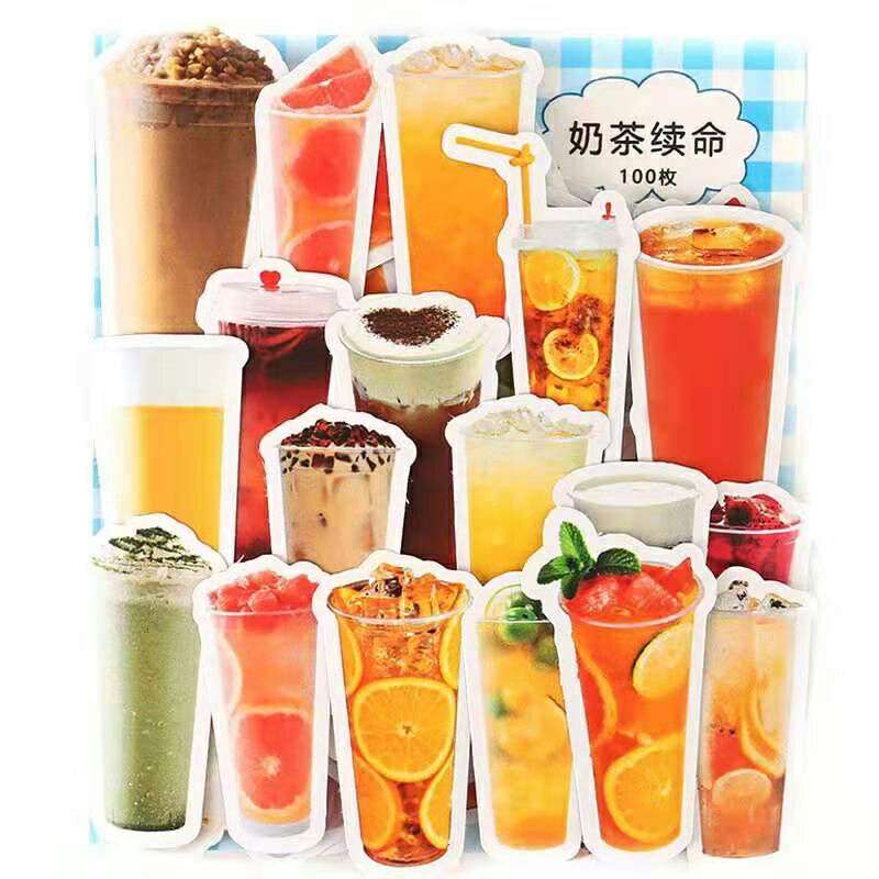 

stiker minuman fresh