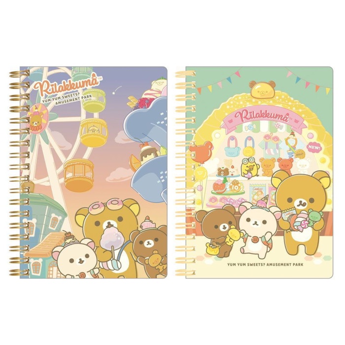 

Pad Notebook B6 San-X Rilakkuma 120 Sheets Amusement Park Edition