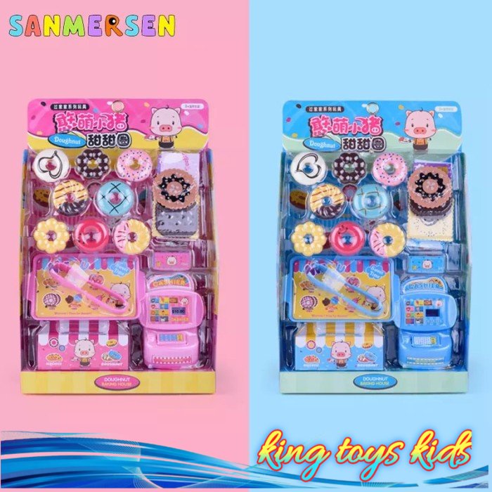 NEW / Mainan Anak Mesin Kasir Toko Kue / Kado Mainan Anak Kasir Kasiran - BLUE