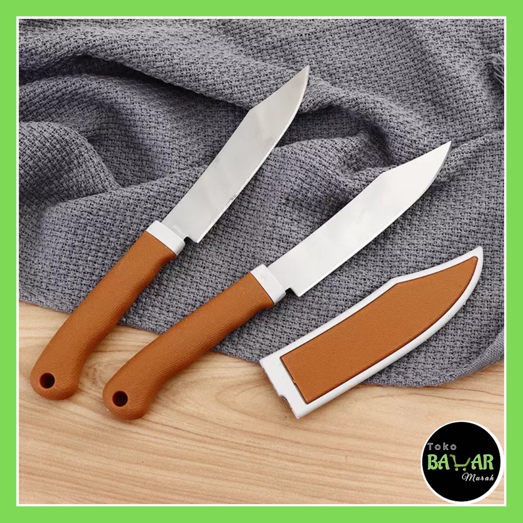 Pisau Sarung Tajam / Pisau Sarung Penutup / Pisau Lancip dengan Penutup / Pisau Sarung Tajam