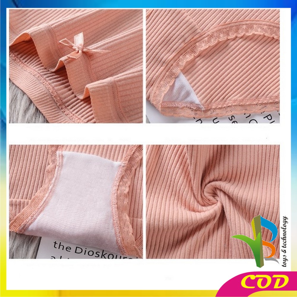 RB-P533 Celana Dalam Wanita Panty Polos Pita Sempak Pakaian Dalam dengan Hiasan Pita Wanita Kolor Import