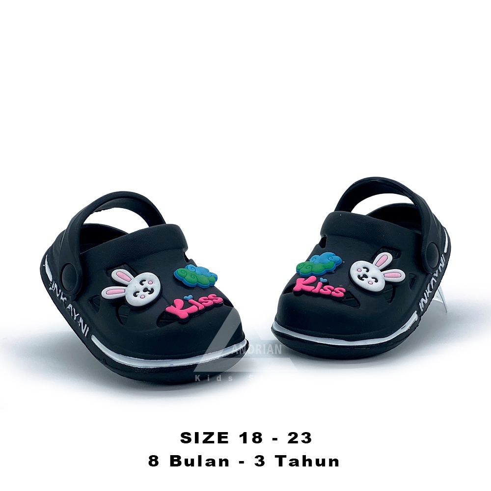 NEW Sandal anak perempuan model baim trendi karakter kiss kelinci