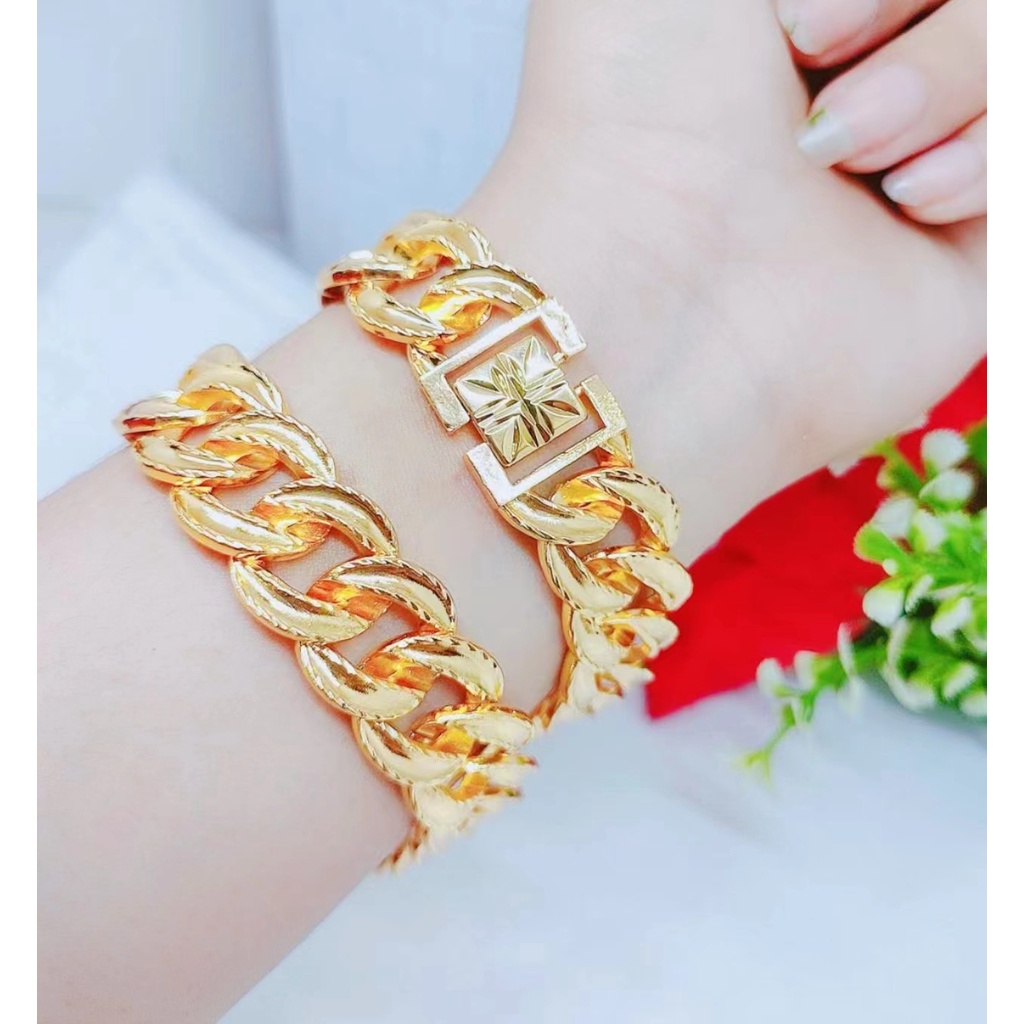 Gelang Xuping Terbaru Lapis Emas Perhiasan Wanita Jewelry T001