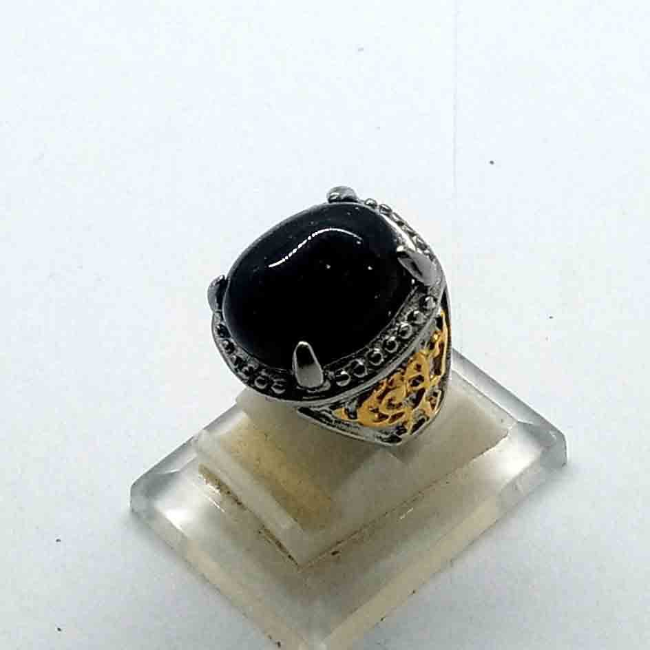 cincin batu akik pasir hijau indah