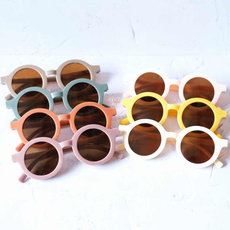 KACAMATA ANAK UNISEX (KACAMATA BULAT ANAK LAKI/PEREMPUAN)