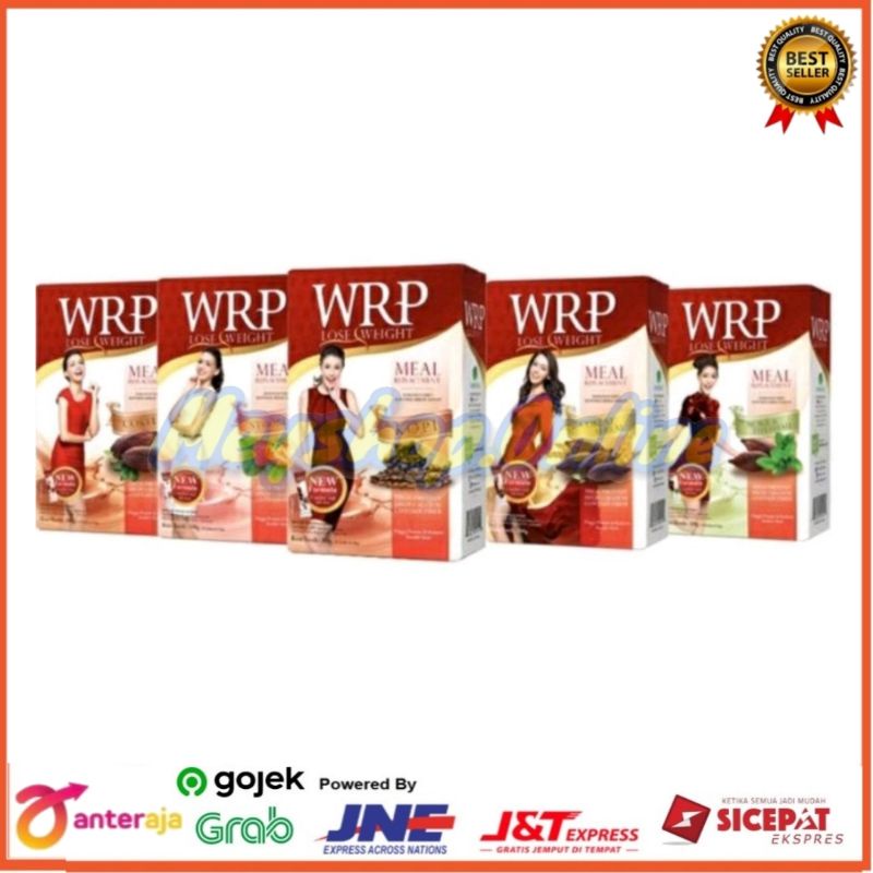 WRP Meal Replacement LOSE WEIGHT rasa coklat strawberry moca green tea / susu wrp