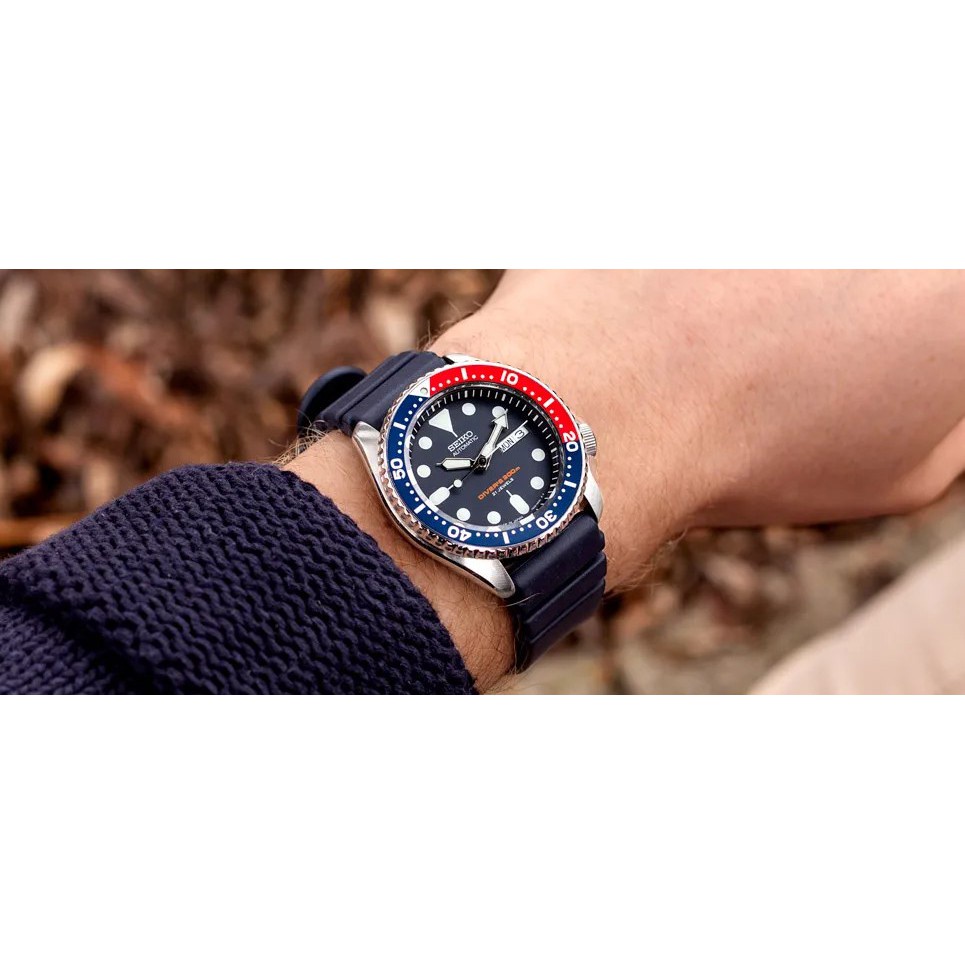 Jam Tangan Seiko Prospex Skx Diver's  SKX007 Mens Water Ghost Mechanical Watch Professional Diving Automatic Mechanical/Quartz Watch