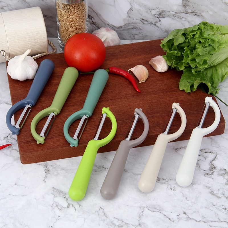 T&amp;Y Peeler Pengupas Buah Sayur Kentang Wortel Fruit Slicer Pisau Kupas Bahan Stainless Steel Import