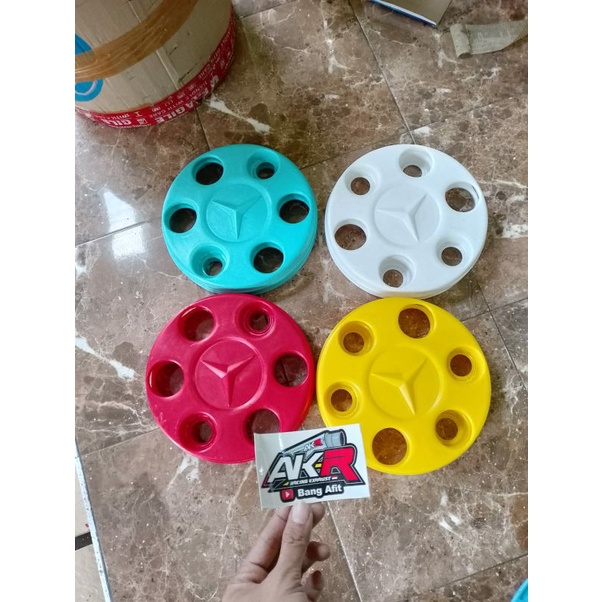 2 biji pcs Weldop ring wildop ring donat depan lubang 6Tk donat lubang 6 plastik abs