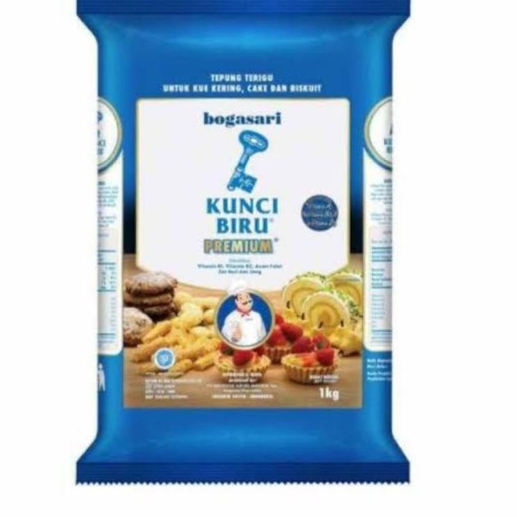 

[KODE PRODUK DM9TT4760] Tepung terigu bogasari kunci biru premium 1KG