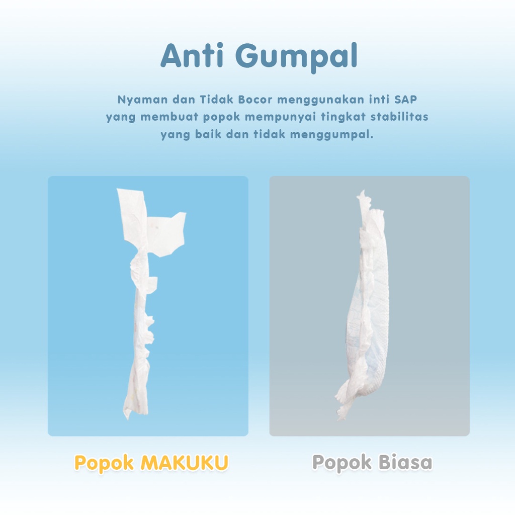 MAKUKU Air Diapers Pants | Popok Celana SAP Anti Gumpal