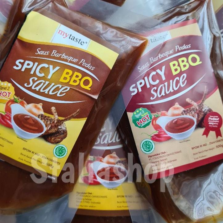 

[KODE PRODUK BCGJ05276] My Taste Saus BBQ Pedas level 2 dan 3 500gr