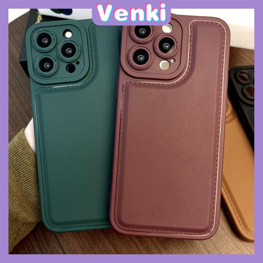 Case iPhone 14 Pro Max TPU Soft Simple Case Faux Leather Comfortable Feel Black Brown Green Purple Camera Protection Shockproof For iPhone 14 13 12 11 Plus Pro Max 7 Plus X XR