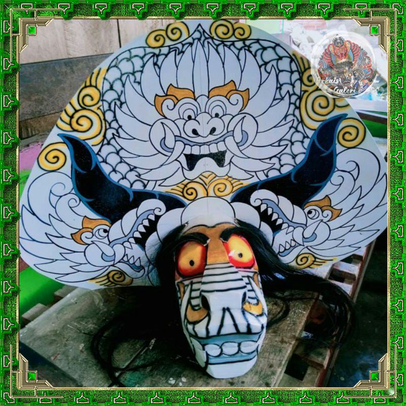 barongan anak casper putih nagus kemul panjan