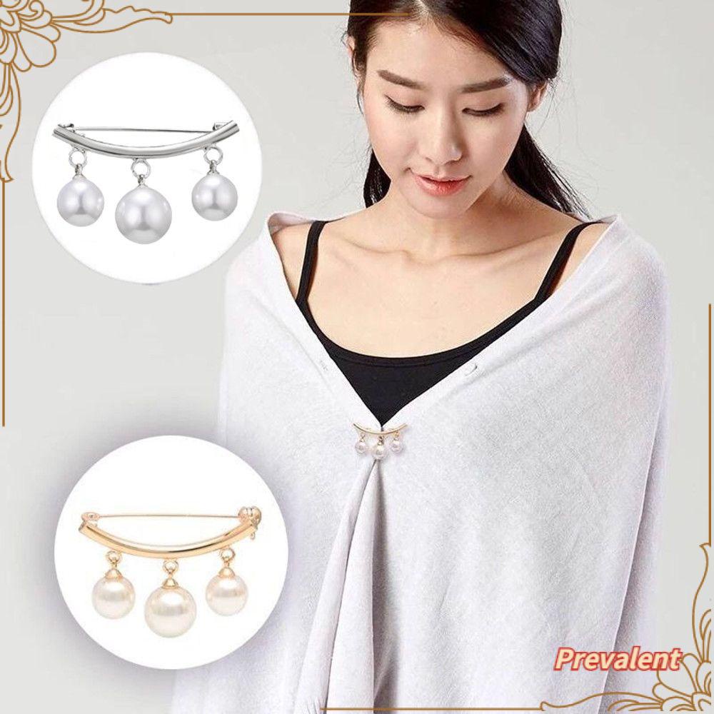 Preva Mutiara Bros Pin Jilbab Elegan Baru Stylish Wanita Perempuan