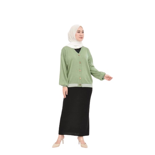 Tokomilkan - Cardigan Wanita Rajut Halus RAMONA CARDY