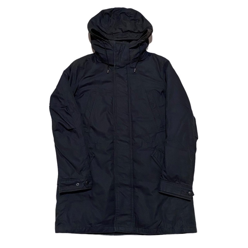 Neil barret black barret coat parka jacket