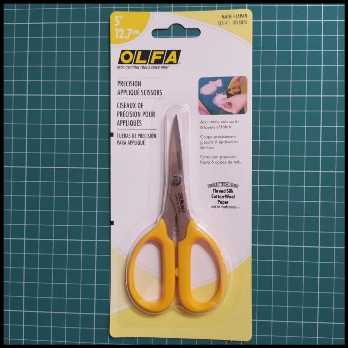 

Gunting Stainless Steel Scs-4 Olfa Stainless Steel Blade Scissors