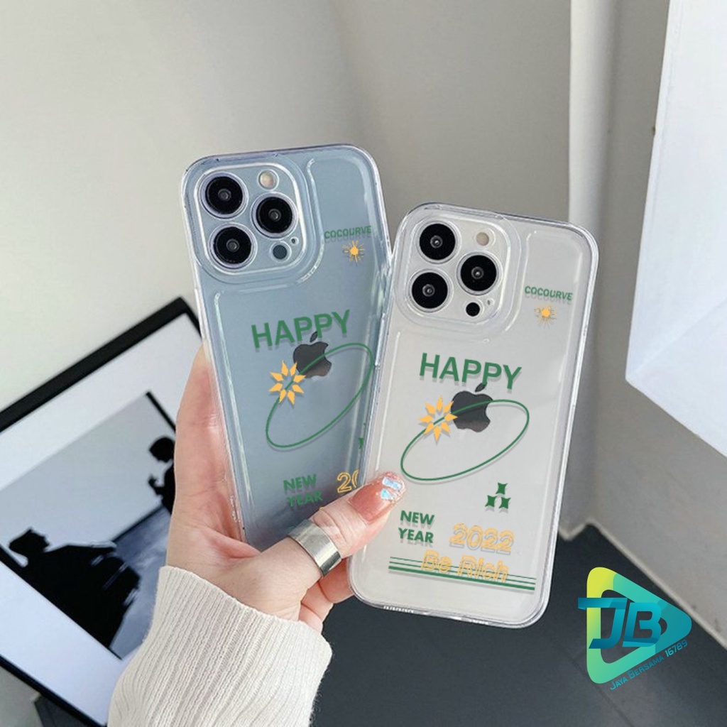 CUSTOM CASE SOFTCASE SILIKON CLEAR BENING HAPPY CUSTOM CASE OPPO REALME VIVO XIAOMI SAMSUNG INFINIX IPHONE FOR ALL TYPE JB6260