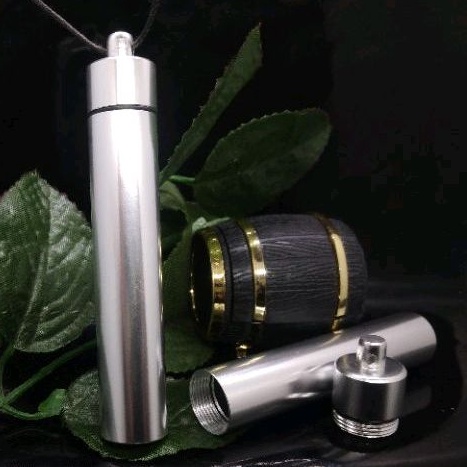 Liontin KALUNG ROck KEBERUNTUNGAN Tabung Simpan Obat Foto Simpan Rock Minyak