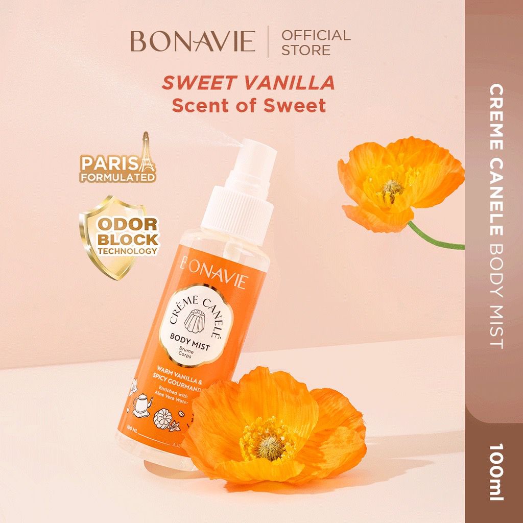 BONAVIE Body Mist Creme Canele 100ml