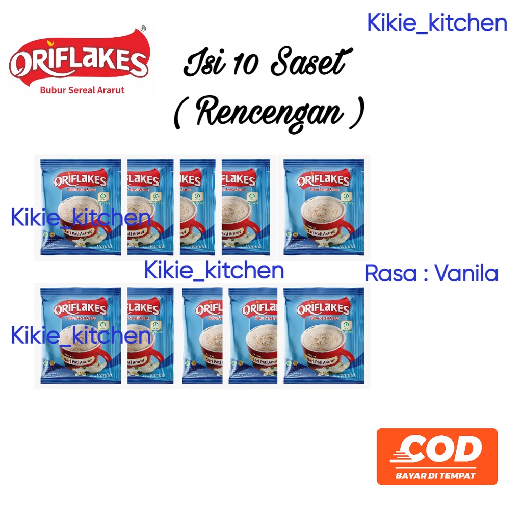 

Oriflakes Daily Drink Sereal Umbi Garut isi 5 Sachet Bisa COD - Oriflakes Quick Meal 10 saset