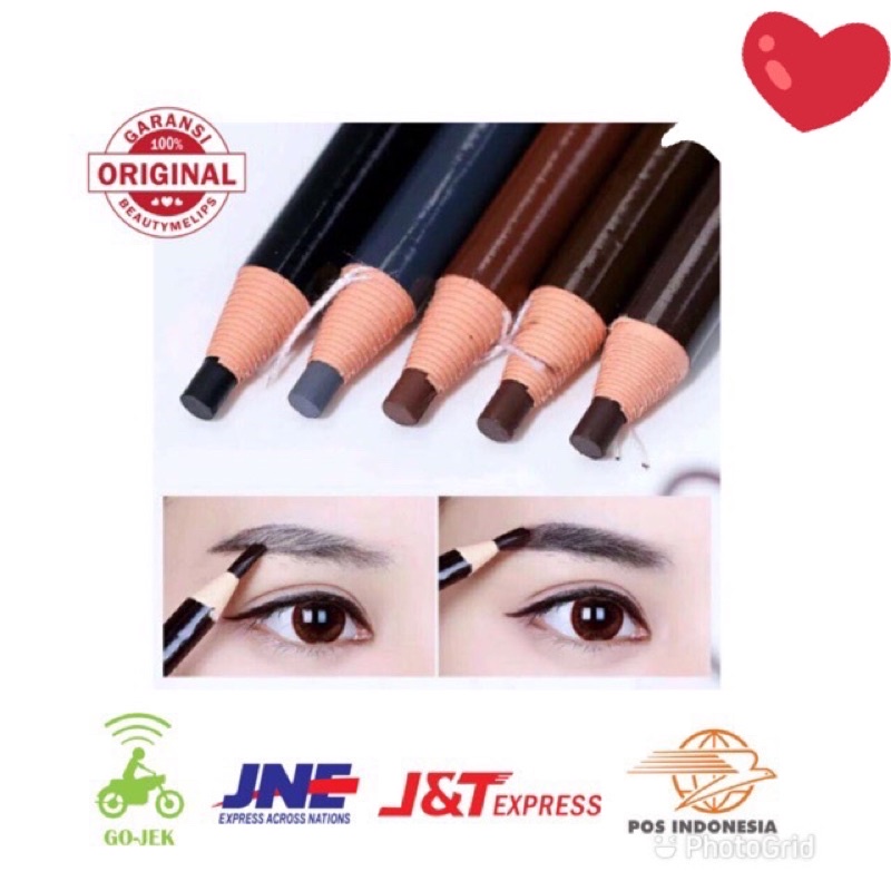 {Bisa kirim instant COD Medan Termurah} [READY] Pensil Alis Benang / Hengsi Eyebrow Pencil | Coklat | Hitam |PENSIL WATERPROOF UNTUK SULAM ALIS / SULAM BIBIR PENSIL SULAM RAUT / BENANG