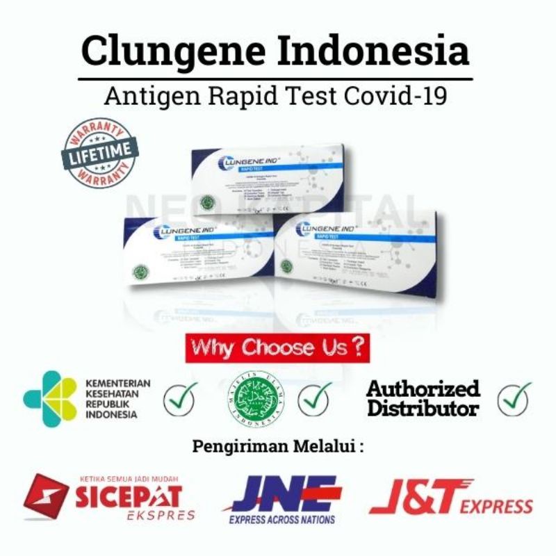 Alat Rapid Test Antigen Cluengene